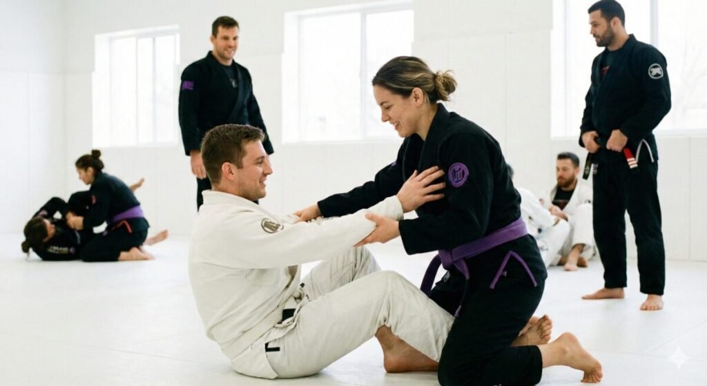 faixa branca no jiu-jitsu